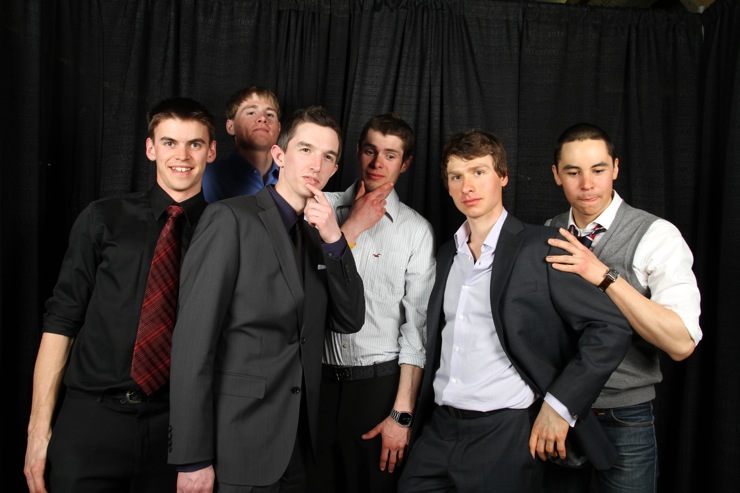 Kevin Sandau and the boys Kevin Sandau and the boys