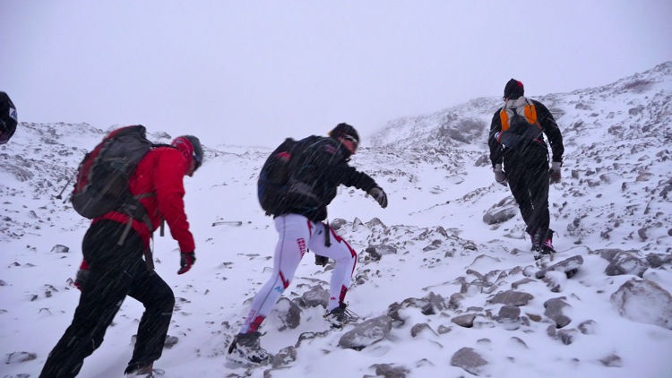 Hike up to the Haig Glacier