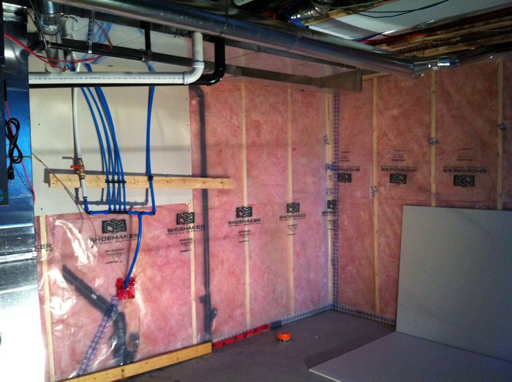 Drywall work for the day